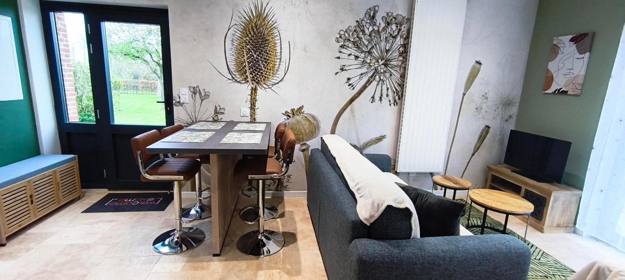 Ferienwohnung nid cauchois Betteville Exterior foto